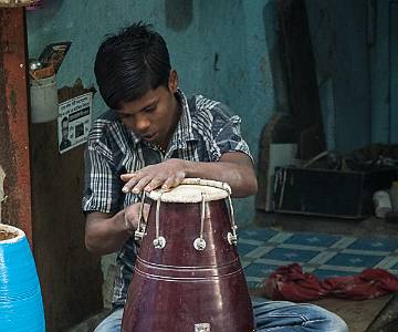 AJR-7650 Old Dhaka, Drum maker