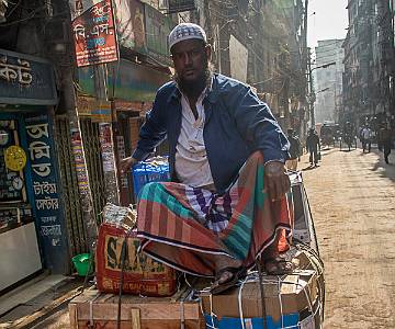 AJR-7660 Old Dhaka, rickshaw