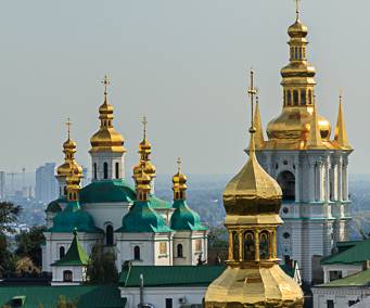 MAD-7933 View from Gate Church of the Trinity (Pechersk Lavra), Kiev