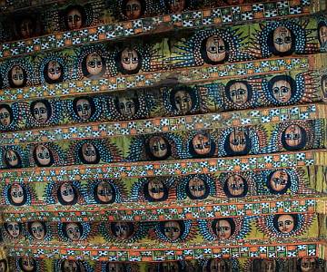 AJR-3193 Paintings Debre Birhan Selassie Church
