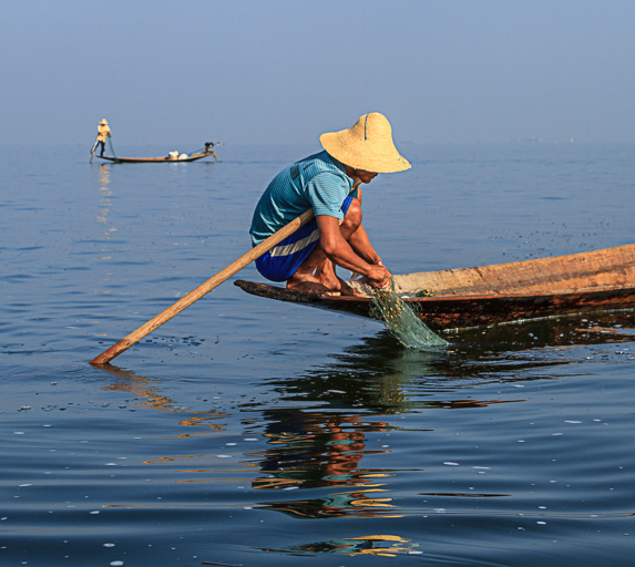 Fishing on Inle Lake