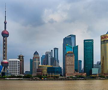AJR-6483 Pudong Skyline
