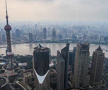 AJR-6515 View from Jinmao Tower, Pudong