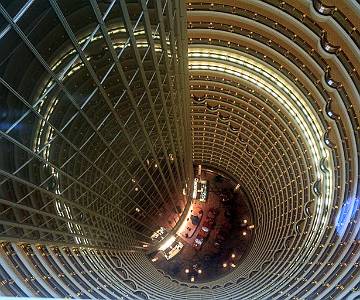 AJR-6545 Atrium of the Jinmao Tower, Pudong