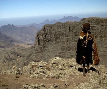 026_nc Shepherd, Ras Dashen, 4620m. , Simien Mountains