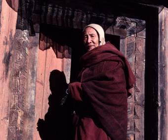 e209 Monk at Namche Bazar