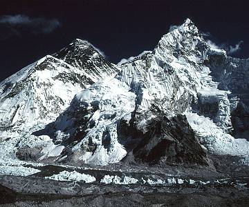 khumbu glacier 477 Khumbu Glacier from Kala Pattar