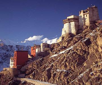 leh-gompa Sankar Gompa, Leh