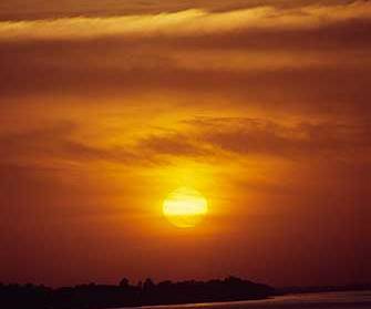 sunsetnigersegou Sunset on the River Niger