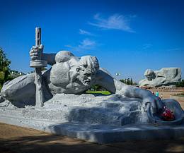 Belarus Soviet architecture and memorials.