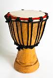 Gewgaws, Trinkets and Other Things    Drum, Mali    MUS-2409.jpg  &copy 1990-2015 AJ Rye : gewgaw, souvenir
