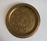 Gewgaws, Trinkets and Other Things    Brass Dish, Morocco    MUS-5524.jpg  &copy 1990-2015 AJ Rye : Burkina Faso, gewgaw