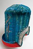 Hats, from Many Cultures    Ladakhi Womens Hat; Leh, Ladakh, India    MUS-2492.jpg  &copy 1990-2015 AJ Rye : hat, souvenir