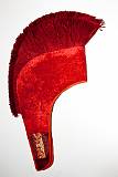Hats, from Many Cultures    Monk's Hat, red hat sect; Leh, Ladakh, India    MUS-2514.jpg  &copy 1990-2015 AJ Rye : hat, souvenir