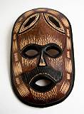 Masks, for Festivals and Rituals    Mask from Swaziland    MUS-2394.jpg  &copy 1990-2015 AJ Rye : souvenir mask