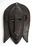 Masks, for Festivals and Rituals    Large Bambara Mask; Mali    MUS-2423.jpg  &copy 1990-2015 AJ Rye : souvenir