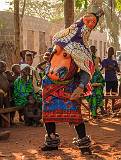 Masks, for Festivals and Rituals    Masked Dancers; Togo    MUS-4515.jpg  &copy 1990-2015 AJ Rye : Benin, mask