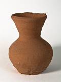 Pots, from Many Continents    Hand thrown pot; Rajasthan, India    MUS-2347.jpg  &copy 1990-2015 AJ Rye : pot, souvenir