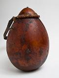 Pots, from Many Continents    Gourd Pot; Ethiopia    MUS-2481.jpg  &copy 1990-2015 AJ Rye : pot, souvenir
