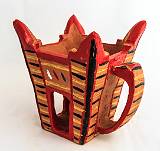 Pots, from Many Continents    Incense burner; Oman    MUS-4664.jpg  &copy 1990-2015 AJ Rye : pot