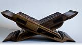 Ritual, from Many Religions    Koran bookstand, wood; Uzbekistan    MUS-7580.jpg  &copy 1990-2015 AJ Rye : ritual