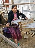 Textiles, mainly Handmade    Weaver; Laos    MUS-0630.jpg  &copy 1990-2015 AJ Rye : local