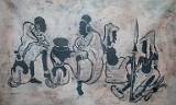 Textiles, mainly Handmade    Batik Print; Kenya    MUS-2471.jpg  &copy 1990-2015 AJ Rye : souvenir