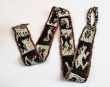 Textiles, mainly Handmade    Belt, woven; Peru    MUS-2751.jpg  &copy 1990-2015 AJ Rye : textile
