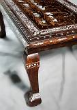 Wood, for Many Uses    Inlaid Table; India    MUS--3.jpg  &copy 1990-2015 AJ Rye : souvenir, wood