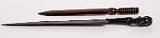 Wood, for Many Uses    Paper knife; Kenya    MUS-1209.jpg  &copy 1990-2015 AJ Rye : wood