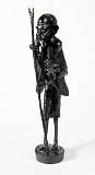 Wood, for Many Uses    Snall Statue; Zambia    MUS-2331.jpg  &copy 1990-2015 AJ Rye : souvenir