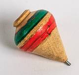 Wood, for Many Uses    Spinning Top; Guatemala    MUS-2373.jpg  &copy 1990-2015 AJ Rye : wood