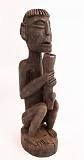 Wood, for Many Uses    Statue of Opium Smoker; Konyak Tribe, Nagaland, India    MUS-8866.jpg  &copy 1990-2015 AJ Rye : wood