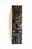 Wood, for Many Uses    Decorative Plaque; Nagaland, India    MUS-8887.jpg  &copy 1990-2015 AJ Rye : wood